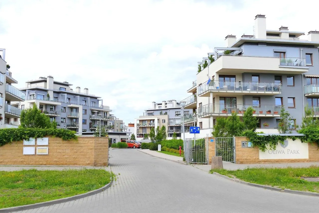 Apartment Lux Apartament Oliwa Park Gdansk Przymorze Blisko Plaza Jelitkowo I Sopot